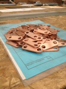 Project – Koper snijden