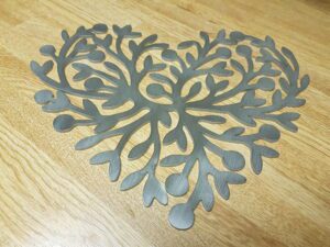 247 Watersnijden - Project – RVS hart