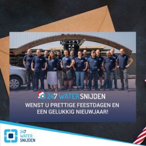 247 watersnijden wenst u prettige feestdagen en een gelukkig nieuwjaar