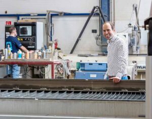 Watersnijmachine met 2,5D-kop